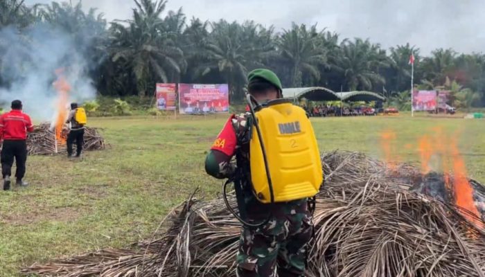 Kotabaru Gelar Apel Kesiapan Penanggulangan Karhutla 2025