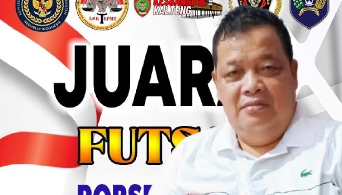 Davidson Lambung Sumbang Hadiah Pada Porseni Lapas Kelas IIA Palangka Raya