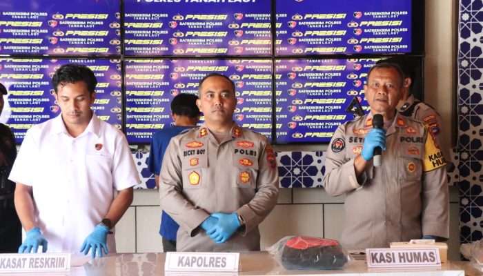 Polres Tanah Laut Tangkap Pembobol Indomaret dan Alfamart, Kerugian Capai Rp33 Juta