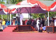 Kodim Tanah Bumbu Ikuti Upacara Hari Jadi ke-75 Kalimantan Selatan