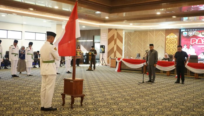 Pemkab Kotabaru Kukuhkan 35 Anggota Paskibraka 2025