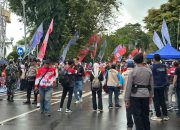 Polres Kotabaru Amankan Karnaval HUT ke-80 Kemerdekaan RI