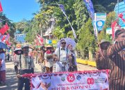 Ribuan Warga Padati Karnaval HUT ke-80 RI di Kotabaru