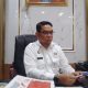 Sekda Kotabaru Eka Saprudin saat ditemui awak media di ruang kerjanya usai memberikan arahan kepada jajaran kepala dinas.
