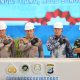 Kapolri bersama Forkopimda Kalsel menekan tombol sirine peresmian 18 gedung baru Mako Polda Kalsel.