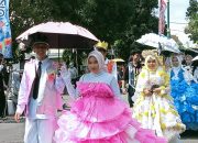 Ribuan Warga Meriahkan Pawai Pembangunan Sukamara 2025