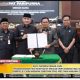 Wakil Ketua DPRD Tanah Laut, Muslimin, memimpin rapat paripurna penandatanganan KUA-PPAS APBD Tahun Anggaran 2026.
