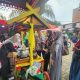 Pengunjung memadati stan kuliner khas Banjar pada Bazar Kuliner Banjar perdana di Jakarta, Sabtu (30/8/2025)