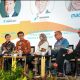 Direktur Perencanaan & Pengembangan Bisnis Pertamina Patra Niaga, Harsono Budi Santoso, saat memaparkan strategi pengembangan SAF dalam forum Indonesia Aero Summit 2025 di Jakarta, Selasa (6/8/2025)