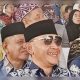 Bupati Tanah Laut H. Rahmat Trianto bersama Wakil Bupati H.M. Zazuli menghadiri Peringatan Hari Jadi Kalimantan Selatan di Banjarmasin, sebagai wujud kebersamaan dan dukungan terhadap pembangunan daerah.