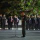 Dandim 1022 Tanah Bumbu pimpin Apel Kehormatan dan Renungan Suci di TMP Mattone, Sabtu malam (16/8/2025).