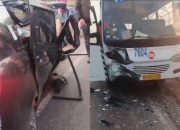 Kecelakaan di Jalan Ahmad Yani Angsana, Sopir Sigra Terjepit