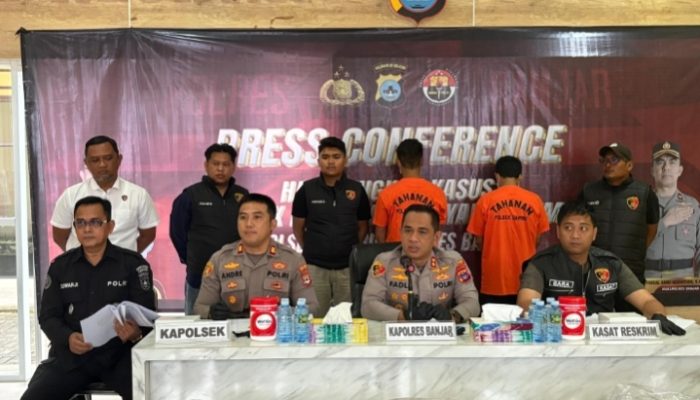Polsek Gambut Ungkap Dua Kasus Pencurian dengan Pemberatan di Kabupaten Banjar