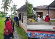 Mariyana Salurkan Bantuan Bedah Rumah Warga Desa Pagatan Besar