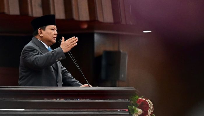 Presiden Prabowo Sampaikan Pidato Kenegaraan Perdana di Sidang Tahunan MPR