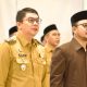 Bupati Tanah Bumbu Andi Rudi Latif bersama Wakil Ketua DPRD Syabani Rasul menghadiri Rakoor TPPS dan Rembuk Stunting Kabupaten 2025 di Batulicin, Senin (4/8/2025)