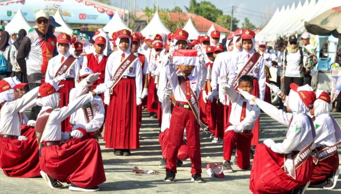 74 Regu Gerak Jalan Meriahkan HUT RI ke-80 di Tanah Bumbu