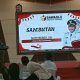 Wakil Bupati Sukamara Nur Efendi memberikan sambutan pada kegiatan penguatan kelembagaan Bawaslu di Aula Kantor Bupati, Selasa (2/9/2025).