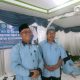 Ketua DPD BKPRMI Sukamara, Mat Saleh, bersama pengurus dan santri mengikuti Tasyakuran serta Khotmil Quran pada Milad BKPRMI ke-48.