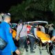 Tim SAR Gabungan mengevakuasi jenazah korban helikopter BK117 D3 dari lokasi jatuh di kawasan Air Terjun Mandin Damar, Mentewe, Tanah Bumbu, Kamis (4/9/2025). Seluruh korban dan black box helikopter berhasil diamankan.