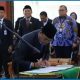 Bupati Tanah Laut H. Rahmat Trianto melantik 108 PPPK di Gedung Balairung Tuntung Pandang, Kamis (4/9/2025).