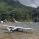 Drone UAV-VTOL milik Polda Kalsel, harganya setara mobil, yang digunakan saat pencarian helikopter BK 117-D3. Foto memperlihatkan kondisi drone sebelum jatuh. (Foto: Dok. Humas Polda Kalsel)