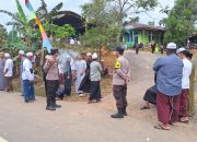 Polsek Sampanahan Amankan Haul Habib Ahmad bin Hamid Al-Idrus di Desa Sungai Betung