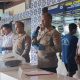 Kapolres Tanah Laut AKBP Ricky Boy Siallagan saat konferensi pers ungkap pembunuhan di Bajuin. Pelaku ditangkap kurang dari enam jam.