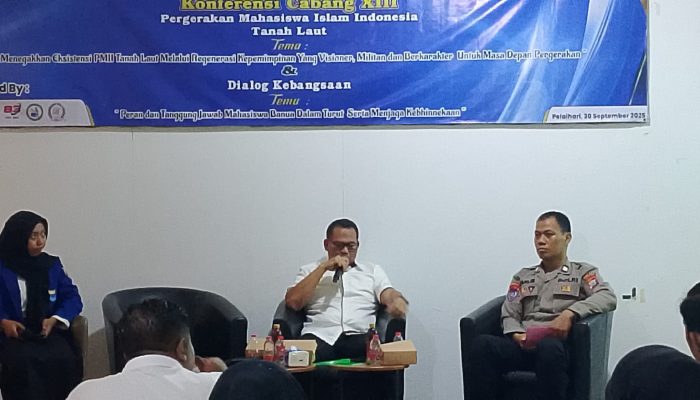 H. Endang Agustina Ajak Kader PMII Tanah Laut Teguhkan Toleransi dan Kepemimpinan Visioner