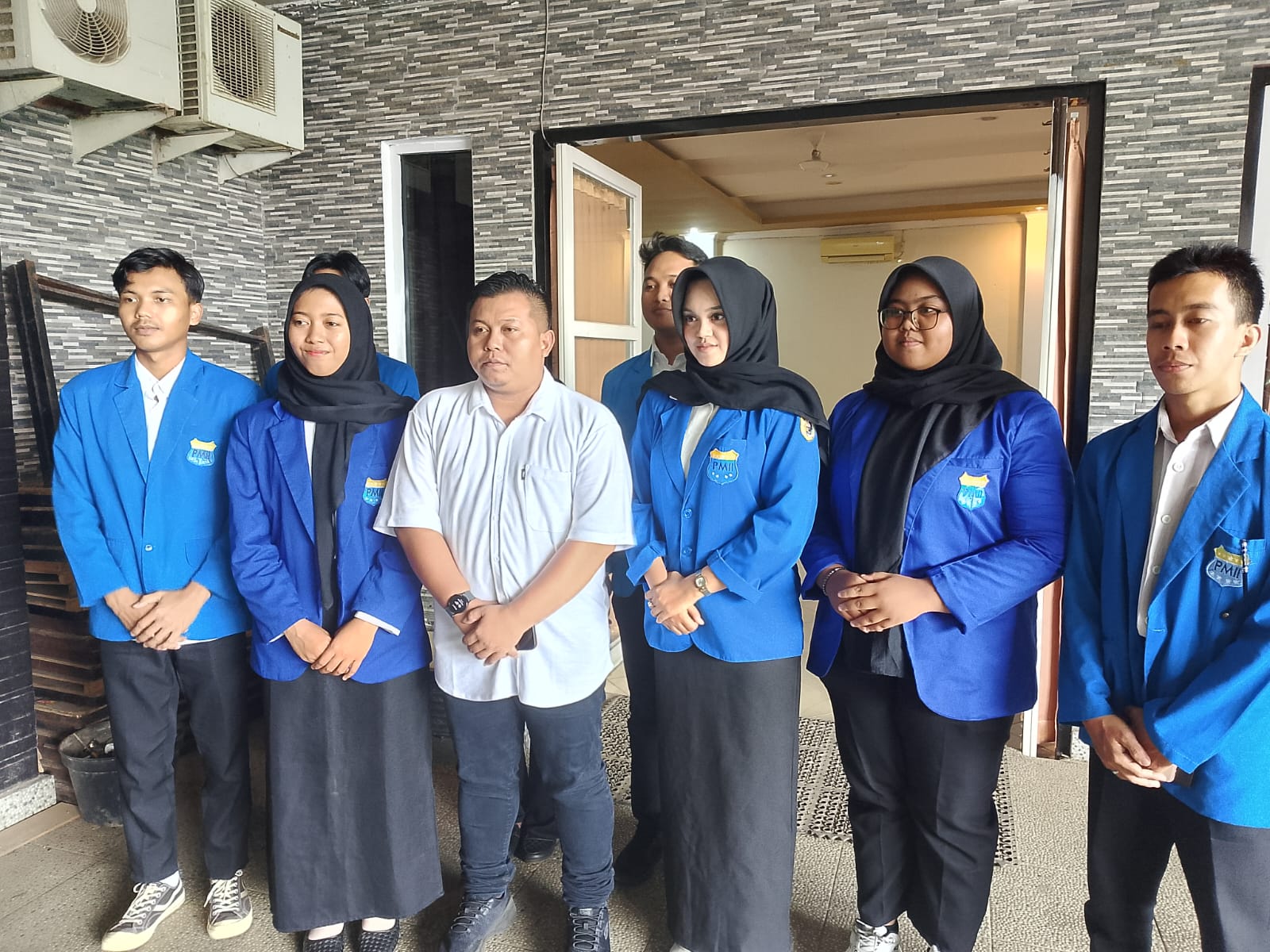 Suasana Konfercab XIII PMII Tanah Laut yang dirangkai dengan Dialog Kebangsaan di Sinar Hotel Pelaihari.