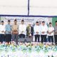 Bupati Sukamara H. Masduki bersama jajaran Forkopimda menghadiri Pengajian Akbar Al-Istiqomah di Lapangan Sport Center Bangun Jaya, Balai Riam.