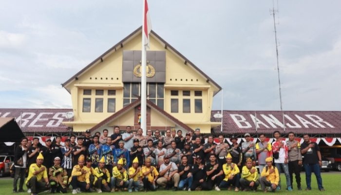 Polres Banjar Gandeng Tokoh Masyarakat Jaga Kondusifitas Pasca Unjuk Rasa di Kalsel