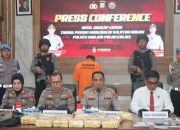 Polres Banjar Amankan 19 Kg Sabu Senilai Rp34,2 Miliar dari Seorang Kurir di Gambut