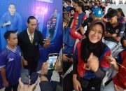 Mengejutkan! Ade Rai Datang ke Tanah Laut, Begini Reaksi Ratusan Atlet Jelang Porprov XII