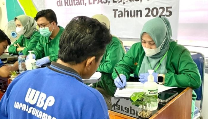 Cegah Penularan TBC, Kemenkes Turun ke Lapas Sukamara: Warga Binaan Dapat Skrining dan Terapi Gratis