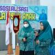 Ketua TP PKK Tanah Bumbu, Andi Irmayani Rudi Latif, membuka sosialisasi pola asuh anak di Gedung Sekretariat PKK Tanah Bumbu.