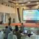 Penjabat Sekda Sukamara Sunardi memberikan keterangan terkait rencana pembangunan Kawasan Industri Tabuk di Desa Sungai Tabuk, Kecamatan Pantai Lunci, Kamis (23/10/2025).