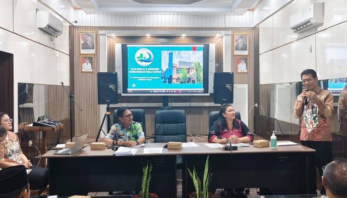 RSUD Kapuas Gelar Forum Konsultasi Publik Evaluasi Standar Pelayanan