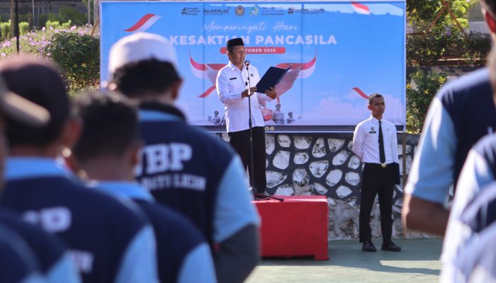 Lapas Batulicin Peringati Hari Kesaktian Pancasila 2025, Ajak Warga Binaan Hayati Nilai Luhur Bangsa