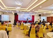 Wakil Bupati Kotabaru Syairi Mukhlis hadir bersama jajaran SKPD dan Tim Reaksi Cepat saat peluncuran strategi informasi publik berbasis media sosial.