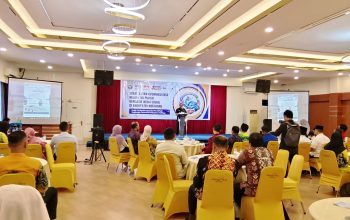 Wakil Bupati Kotabaru Syairi Mukhlis hadir bersama jajaran SKPD dan Tim Reaksi Cepat saat peluncuran strategi informasi publik berbasis media sosial.