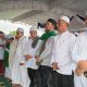 Jamaah dari berbagai daerah mengikuti Haul ke-4 Alhabib Nunci Assegaf di Kubah Alhabib Nunci Assegaf, Desa Tabanio, Kecamatan Takisung, Tanah Laut, Minggu (5/10/2025).