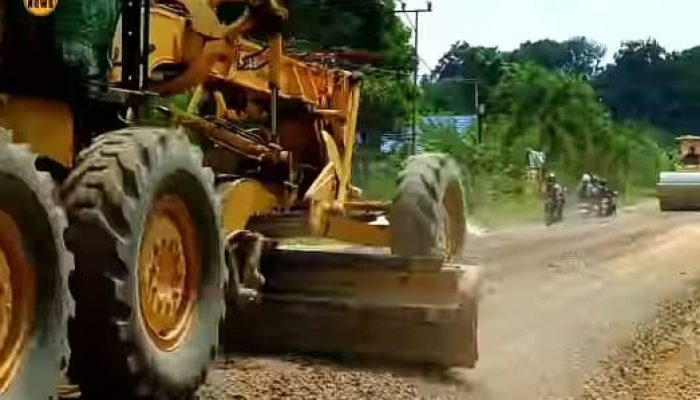 Jalan Rusak Bertahun-tahun Akhirnya Diperbaiki, Terima Kasih Bupati Masduki