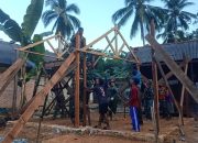 Satgas TMMD Kodim 1022 Tanah Bumbu Bangun Rumah Warga, Wujud Nyata Kepedulian TNI untuk Rakyat