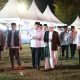 Bupati Tanah Bumbu Andi Rudi Latif menghadiri penutupan Aksi Sinergitas Merah Putih di Kecamatan Sungai Loban, Sabtu malam (11/10/2025).