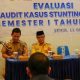 Asisten Setda Tanah Laut Akhmad Hairin membuka Evaluasi Audit Kasus Stunting di Kecamatan Panyipatan, Senin (13/10/2025)