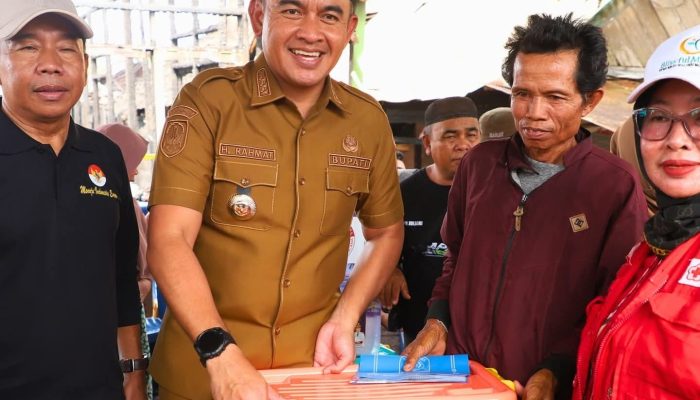 Bupati Tanah Laut Tinjau Langsung Korban Kebakaran di Pandahan, Pastikan Bantuan Cepat Tersalurkan