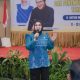 Andi Irmayani Rudi Latif memberikan pembekalan kepemimpinan kepada peserta Bimtek TP-PKK Tanah Bumbu di Batulici