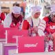 Peserta Bright Gas Cooking Competition 2025 menyiapkan peralatan dan bahan masakan sebelum mengikuti babak grand final di Jakarta.