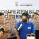 Pelaku penggelapan gaji 20 karyawan diamankan polisi di Polsek Pundong.